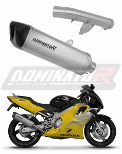 Honda CBR 600 F4 1999 - 2000 Terminale di Scarico Marmitta Silenziatore Titanio HP6 + dB killer 