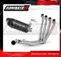impianto di scarico completo con silenziatore DOMINATOR Full System HP8 nero adatto alla moto Honda CB 650 F 2014 - 2018 3