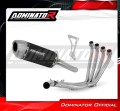 impianto di scarico completo con silenziatore DOMINATOR Full System S6 nero adatto alla moto Honda CB 650 F 2014 - 2018 3