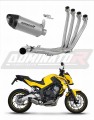 complete exhaust system with muffler DOMINATOR Full System titanium HP8 fits to Honda CBR 650 F 2014  2018