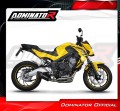impianto di scarico completo con silenziatore DOMINATOR Full System HP8 nero adatto alla moto Honda CBR 650 F 2014 - 2018 4