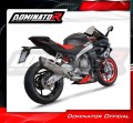 complete exhaust system with muffler DOMINATOR Full System titanium HP6 fits to Aprilia RS 660 2020  2024 5