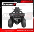 scarico silenziatore DOMINATOR rotondo adatto alla moto CF MOTO C Force 1000 Touring 2024  5