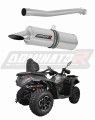 exhaust muffler DOMINATOR ROUND fits to CF MOTO C Force 625 Touring 2024