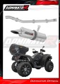 exhaust muffler DOMINATOR ROUND fits to CF MOTO C Force 550 2016  2024 2