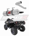 scarico silenziatore DOMINATOR rotondo adatto alla moto STELS GUEPARD 850 G-PE