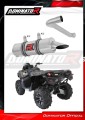 scarico silenziatore DOMINATOR rotondo adatto alla moto STELS GUEPARD 850 G-PE  2