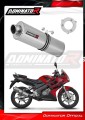 CBR 125 EXHAUST Honda Muffler Auspuff Sportauspuff Silencer Echappement Silencieux Scarico Scarichi Escape Wydech Tłumik OVAL 2004 - 2010 Dominator