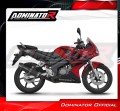 exhaust muffler DOMINATOR HP1 BLACK fits to Honda CBR 125 2004  2010 5