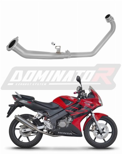 CBR 125 Exhaust Header Head pipe Linkpipe Downpipe collector manifold  2004 - 2010 DOMINATOR x
