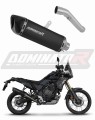 scarico silenziatore DOMINATOR HP6 nero adatto alla moto Yamaha Tenere 700 2021 - 2024