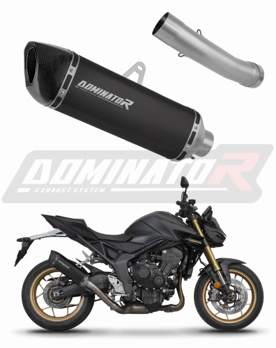 Honda CB 1000 Hornet SP Motorcycle Muffler Auspuff Sportauspuff Silencer Echappement Silencieux Scarico Scarichi Escape Wydech Tłumik HP6 BLACK Dominator Exhaust System x