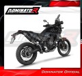 exhaust muffler DOMINATOR GPF BLACK fits to Yamaha Tenere 700 2019  2020 4