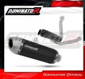 scarico silenziatore DOMINATOR S6 nero adatto alla moto Suzuki DL 650 V-Strom 2017 - 2025 3
