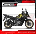scarico silenziatore DOMINATOR S6 nero adatto alla moto Suzuki DL 650 V-Strom 2017 - 2025 5