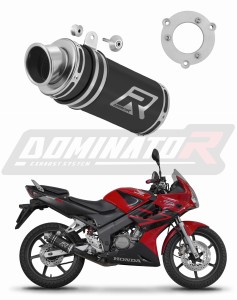 Honda CBR 125 2004 - 2010 Exhaust Silencer Muffler GP1 BLACK + dB killer