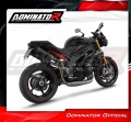 Triumph Speed Triple 1050 2011 2016 motorcycle Exhaust Muffler Auspuff Sportauspuff Silencer Echappement Silencieux Scarico Scarichi Escape Wydech Tłumik HP8 Black Dominator 2