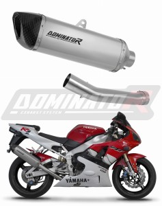 Yamaha YZF R1 1000 RN01 1998 - 1999 Terminale di Scarico Marmitta Silenziatore Titanio HP6 + dB killer