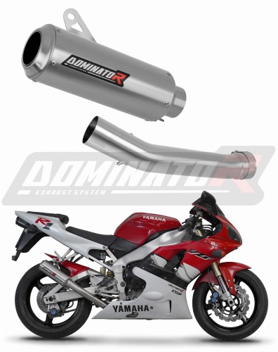 scarico silenziatore DOMINATOR GP adatto alla moto Yamaha YZF R1 1000 RN04 2000 - 2001