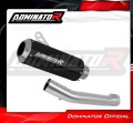 scarico silenziatore DOMINATOR GP nero adatto alla moto Yamaha YZF R1 1000 RN04 2000 - 2001 3