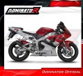 scarico silenziatore DOMINATOR GP nero adatto alla moto Yamaha YZF R1 1000 RN04 2000 - 2001 5