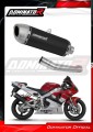 scarico silenziatore DOMINATOR S6 nero adatto alla moto Yamaha YZF R1 1000 RN04 2000 - 2001 2