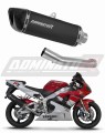 scarico silenziatore DOMINATOR HP6 nero adatto alla moto Yamaha YZF R1 1000 RN04 2000 - 2001