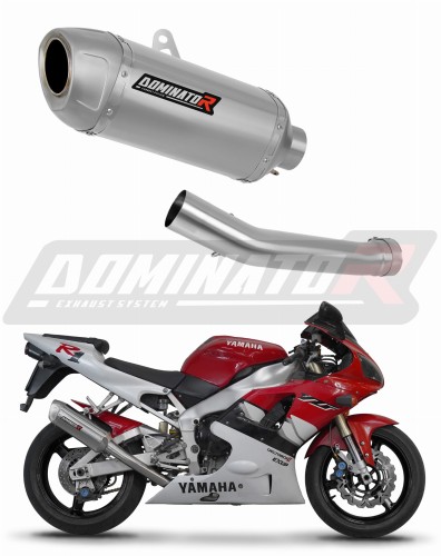 exhaust muffler DOMINATOR S6 Shorty fits to Yamaha YZF R1 1000 RN04 2000  2001 6