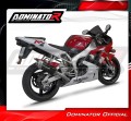 wydech tłumik DOMINATOR S6 Shorty CZARNY pasujący do motocykla Yamaha YZF R1 1000 RN04 2000 - 2001 4