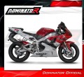 exhaust muffler DOMINATOR homologated road legal HP6 BLACK fits to Yamaha YZF R1 1000 RN04 2000  2001 5