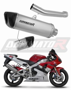 Yamaha YZF R1 1000 RN01 1998 - 1999 EU Omologato approvato Terminale di Scarico Silenziatore Titanio HP6 + dB killer