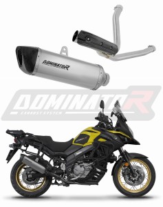 Suzuki DL 650 V-Strom 2017 - 2025 Terminale di Scarico Marmitta Silenziatore Titanio HP6 + dB killer