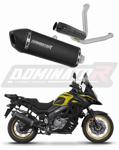 wydech tłumik DOMINATOR HP7 CZARNY pasujący do motocykla Suzuki DL 650 V-Strom 2017 - 2025