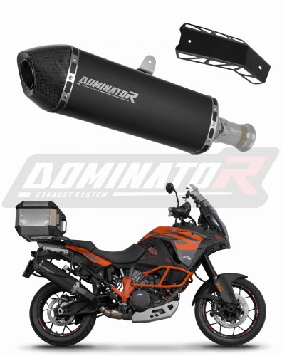 exhaust muffler DOMINATOR HP7 BLACK fits to KTM 1290 SUPER Adventure S / R 2015  2020