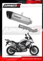 scarico silenziatore DOMINATOR titanio HP6 adatto alla moto Honda VFR 1200X Crosstourer 2012 - 2020 2