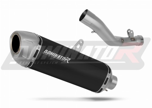 exhaust muffler DOMINATOR S6 BLACK fits to Suzuki GSXR 1000 K9 L0 L1 2009  2011 3