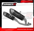 scarico silenziatore DOMINATOR S6 nero adatto alla moto Suzuki GSXR 1000 K9 L0 L1 2009 - 2011 2