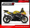 exhaust muffler DOMINATOR HP6 BLACK fits to Suzuki GSXR 1000 K1  K4 2001  2004 5
