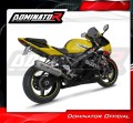 exhaust muffler DOMINATOR S6 fits to Suzuki GSXR 1000 K1  K4 2001  2004 3