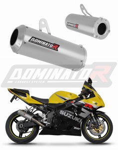 Suzuki GSXR 1000 K1 - K4 2001 - 2004 Terminale di Scarico Marmitta Silenziatore GP + dB killer