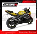 scarico silenziatore DOMINATOR GP adatto alla moto Suzuki GSXR 750 K1-K5 2001 - 2005 3