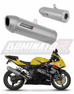 Suzuki GSXR 600 K1-K5 2001 - 2005 Terminale di Scarico Marmitta Silenziatore S6 + dB killer