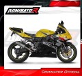 exhaust muffler DOMINATOR GP fits to Suzuki GSXR 600 K1K5 2001  2005 4
