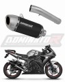 exhaust muffler DOMINATOR S6 Shorty BLACK fits to Yamaha YZF R6 2003  2005