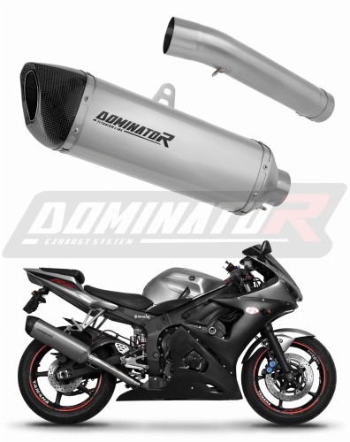 scarico silenziatore DOMINATOR titanio HP6 adatto alla moto Yamaha YZF R6 2003 - 2005 6
