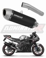 scarico silenziatore DOMINATOR S6 nero adatto alla moto Yamaha YZF R6 2003 - 2005