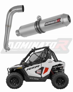 Polaris RZR 200 2022 - 2025 Terminale di Scarico Marmitta Silenziatore MX + dB killer