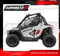 exhaust muffler DOMINATOR MX BLACK fits to Polaris RZR 200 2022  2025 5
