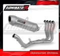 impianto di scarico completo con silenziatore DOMINATOR Full System S6 adatto alla moto Honda CB 1000 Hornet / SP 2025  3
