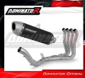 impianto di scarico completo con silenziatore DOMINATOR Full System S6 nero adatto alla moto Honda CB 1000 Hornet / SP 2025  3